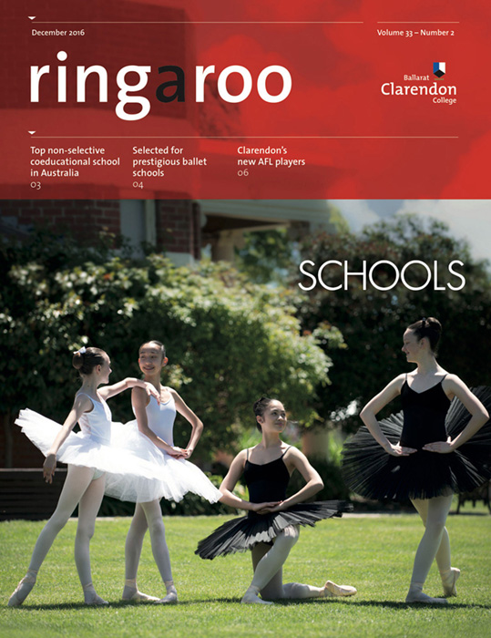 School Magazine Cover